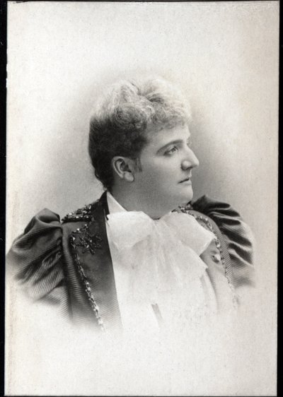 Portrait of Augusta Mary Anne Holmes by French Photographer